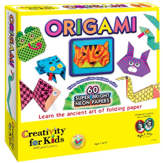 6 Pack: Faber-Castell® Neon Origami Kit
